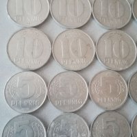 Монети DDR. Mark. Pfennig. Източна Германия. Лот. Колекция. Монета , снимка 2 - Нумизматика и бонистика - 41360818
