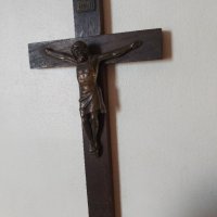 Стар кръст , Исус Христос 25х12.5см, снимка 2 - Други ценни предмети - 41394403