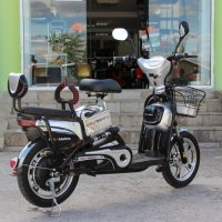 Електрически скутер-велосипед EBZ16 500W - BLACK, снимка 4 - Мотоциклети и мототехника - 41827607