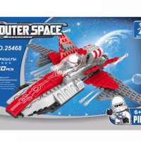 Конструктор  AUSINI Outer Space - Kосмически кораб / 140 части / тип LEGO, снимка 1 - Конструктори - 41922990