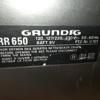 grundig rr 650-внос germany 2108212106, снимка 14 - Радиокасетофони, транзистори - 33883051