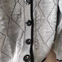 Trendyol нова дамска жилетка с плетеници, снимка 7 - Жилетки - 40956090