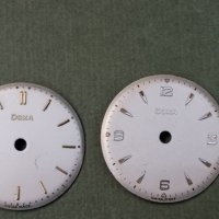 Doxa,2бр циферблати за винтидж ръчни часовници , снимка 1 - Антикварни и старинни предмети - 41906056