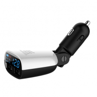 Зарядно за запалка HAWEEL 3.4A двоен USB порт LED дисплей с въртяща се глава, снимка 10 - Аксесоари и консумативи - 36283014