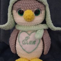 Плетени пингвинчета , снимка 2 - Плюшени играчки - 39556002