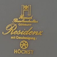 Немско порцеланово плато с бонбониера , снимка 4 - Аксесоари за кухня - 35869949
