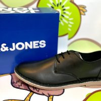 Мъжки обувки Jack & Jones естествена кожа, снимка 1 - Ежедневни обувки - 40734873