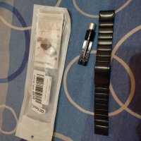 Garmin Fenix 5 метална черна каишка 22MM. + инструмент за скъсяване НОВА , снимка 1 - Каишки за часовници - 41799701
