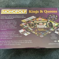 Нова Настолна игра Монополи за деца Кралете и Кралиците на Великобритания Възраст 8+ Подарък, снимка 7 - Други игри - 41284621