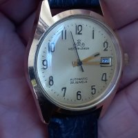  немски часовник  meister anker 22 jewels automatic , снимка 8 - Мъжки - 44192287