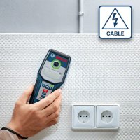 Bosch GMS 120 детектор за напрежение, Германия, снимка 5 - Други инструменти - 42726918