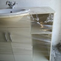 Шкаф за баня с вградена мивка и със смесител, снимка 6 - Шкафове - 42599845