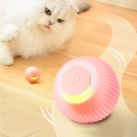 360-градусова самовъртяща се топка за котки,Petgravity Smart Interactive Cat Toy, снимка 1 - За котки - 44201474