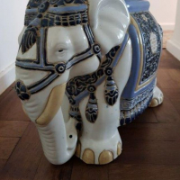 Колекционерски порцеланов слон, снимка 13 - Други ценни предмети - 36494031