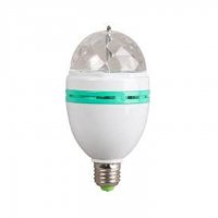 LED КРУШКА LED E27, 3W, С ДИСКО ЕФЕКТ, снимка 3 - Лед осветление - 35771444