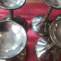 Посребрени чаши Angulo , снимка 3 - Антикварни и старинни предмети - 44433997