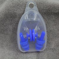 Водоустойчиви силиконови тапи за уши и щипка за нос в кутия преносими тапи за уши за водни спортове , снимка 8 - Водни спортове - 41021219