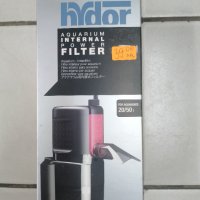 Вътрешен филтър Hydor INTERNAL FILTER 20-50 л  Помпа за аквариум, снимка 9 - Аквариуми - 41821728