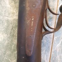 Приклад от стара френска пушка с 2 спусъка, снимка 14 - Колекции - 44384365