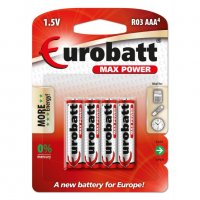 Батерия ААА Max Power 4бр, снимка 1 - Други стоки за дома - 35986456