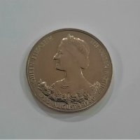 Юбилейна монета 25 пенса Гърнси 1980г. , снимка 3 - Нумизматика и бонистика - 41472075