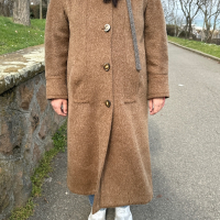 Дълго палто XL Gisele, снимка 1 - Палта, манта - 44651901