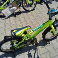 Детски велосипед 16" MASTER жълт, снимка 9 - Велосипеди - 44583530