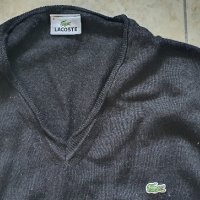 Lacoste мъжки вълнен пуловер , снимка 2 - Пуловери - 44695853