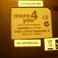 USB -PORT PORT REPLICATOR, снимка 7 - Мрежови адаптери - 34404753