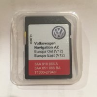 Maps Europe East & West (V12) SD card RNS315 и RNS310 [Ъпдейт карти навигация] VW,Seat,Skoda RNS510, снимка 1 - Аксесоари и консумативи - 39997684