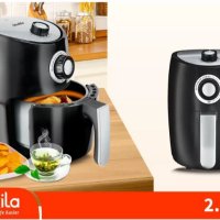 ✨Фритюрник DECAKILA Air Fryer, 2.2 L, 1000 W - НОВ, 2г ГАРАНЦИЯ , снимка 2 - Фритюрници - 40244139