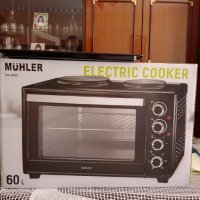 Продавам  чисто нова готварска печка MUHLER MN 6009, снимка 2 - Печки, фурни - 42158658