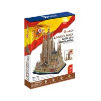 3D Пъзел Cubic Fun от 194 части - Sagrada Família, снимка 2 - Пъзели - 41840678