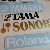 Лого стикери за барабани-Pearl,Tama,Yamaha,DW..., снимка 16 - Ударни инструменти - 39452349