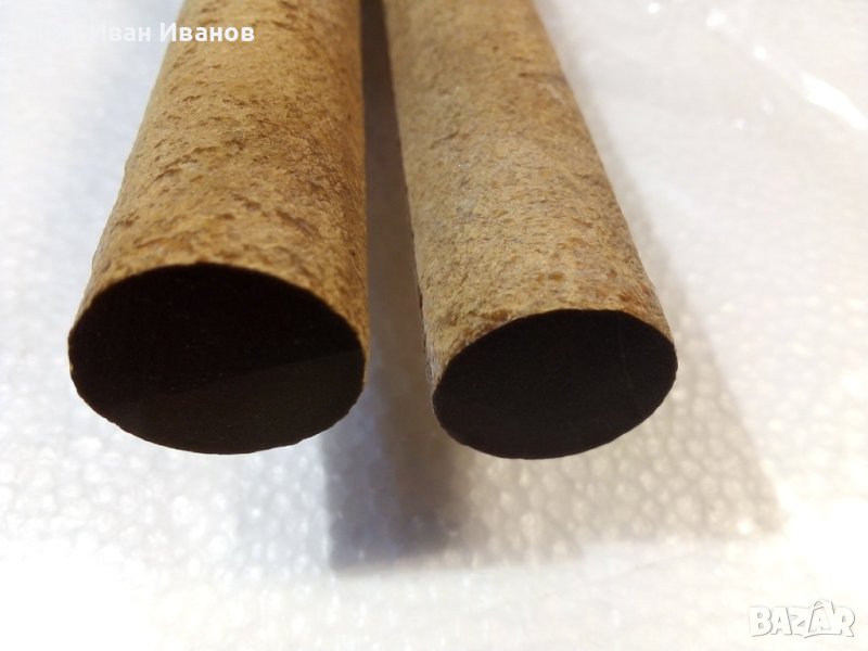Ебонитови пръчки с диаметър Ф17мм и дължини 460-480мм, снимка 1