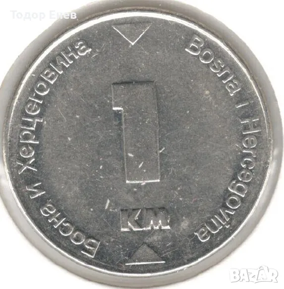 Bosnia and Herzegovina-1 Konvertibilna Marka-2007-KM# 118, снимка 1