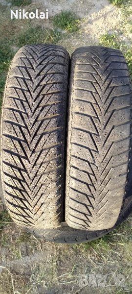 2бр зимни гуми за смарт 155/60R15 Continental, снимка 1