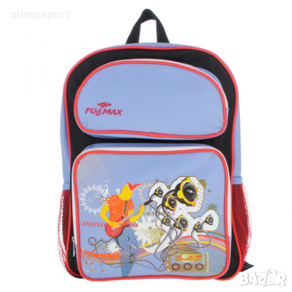 Раница RL02-124 нова​ Лека и удобна детска раница. Голямо отделение с цип. Два предни джоба., снимка 1