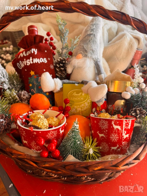 Празнична коледна кошница , снимка 1