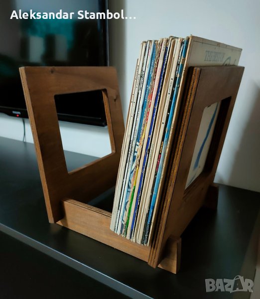 Стойка за грамофонни плочи, снимка 1