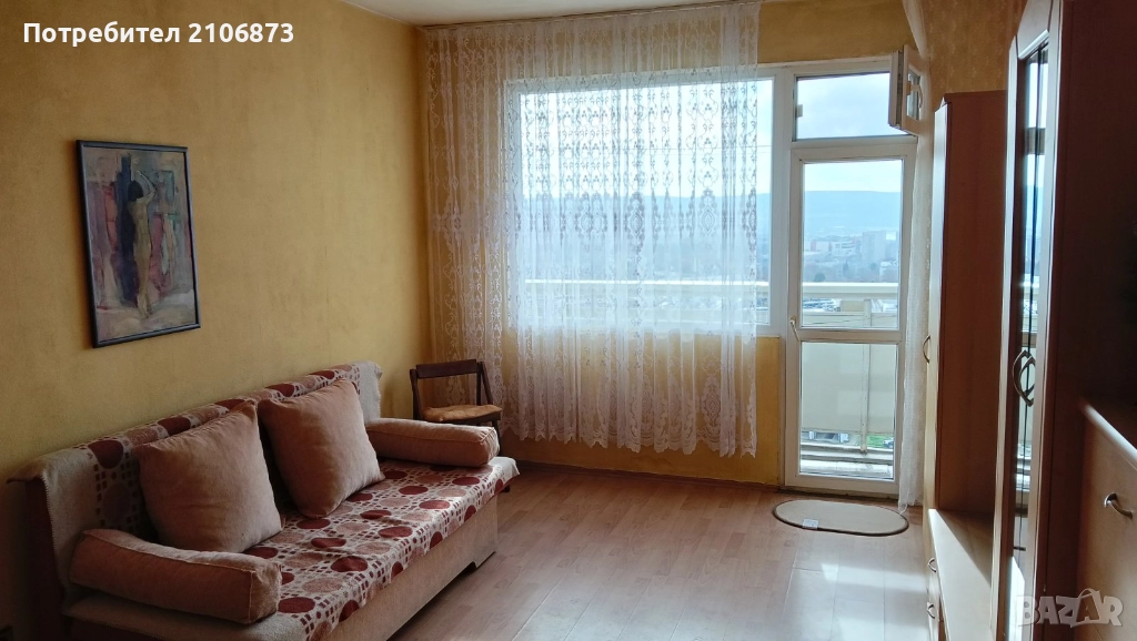 Наем тристаен апартамент, снимка 1