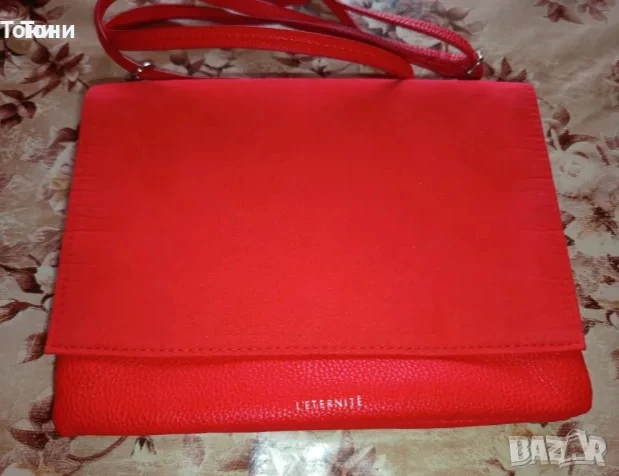 H&M Нова Кожена Дамска Чанта , снимка 1