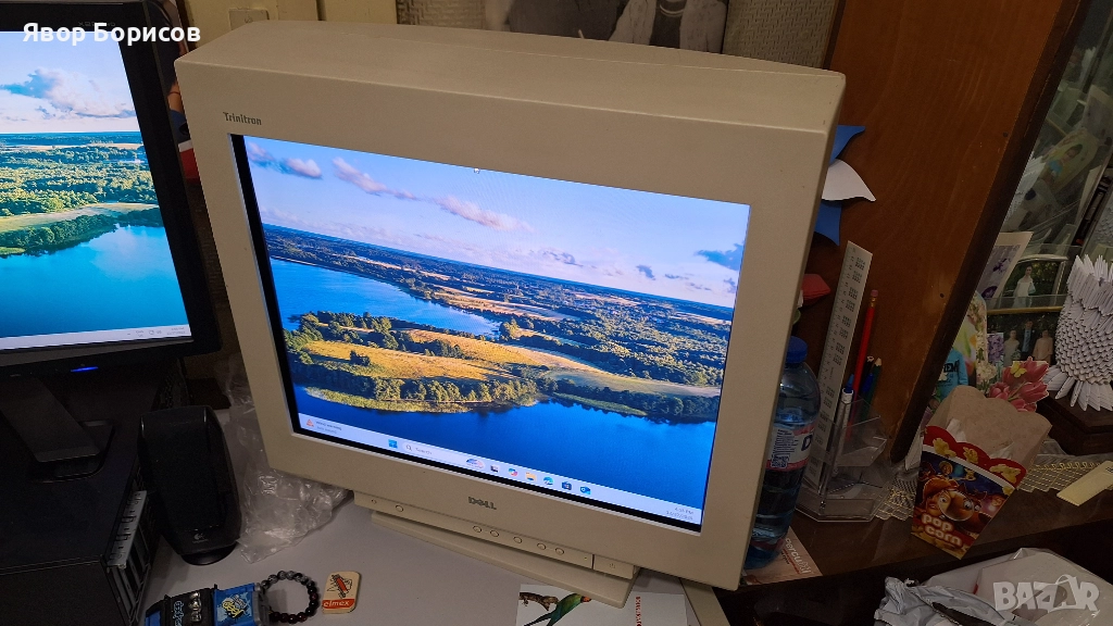 DELL UltraScan P991 – 19" CRT Trinitron – перфектно състояние, снимка 1