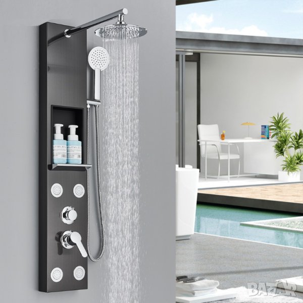 Хидромасажен душ панел с ниша, снимка 1