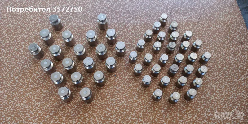 Теглилки по 50 и 100 грама без забележка, снимка 1