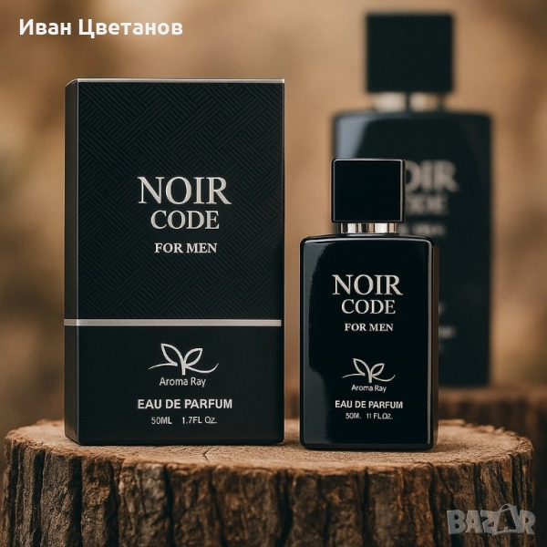 Noir Code for Men – Дълготраен мъжествен аромат, снимка 1