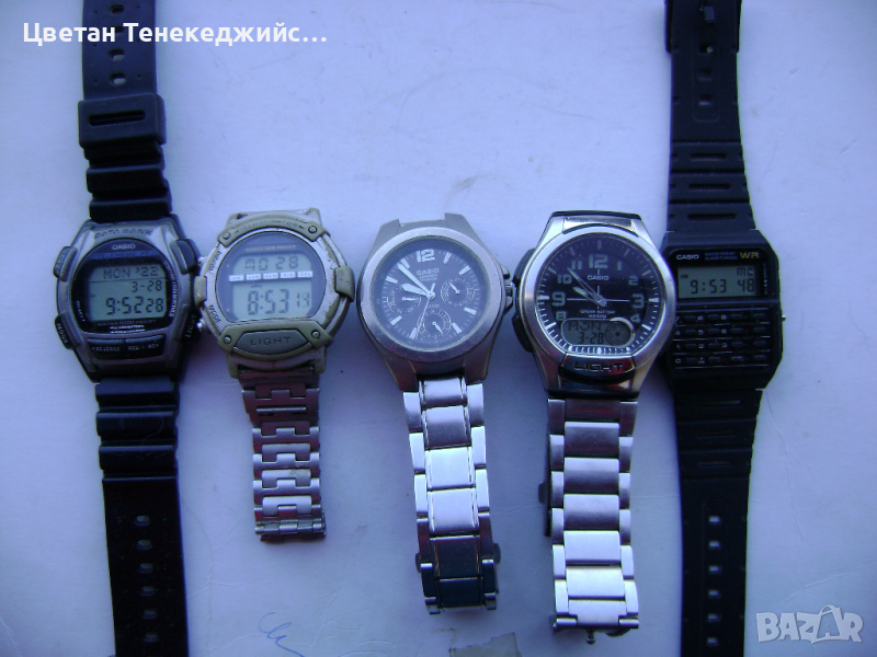 Продавам 4 броя часовници CASIO, снимка 1