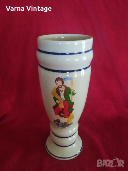 РАЗПРОДАЖБА! Колекционерска бира чаша WF Hainzell 1992. Германия. (ПУКНАТИНИ), снимка 1