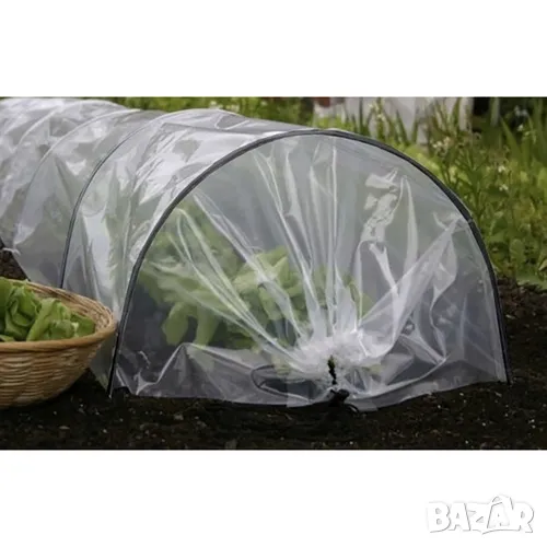 Малък тунелен парник за разсад 300х40см , снимка 1
