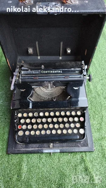 Стара пишеща машина continental, снимка 1